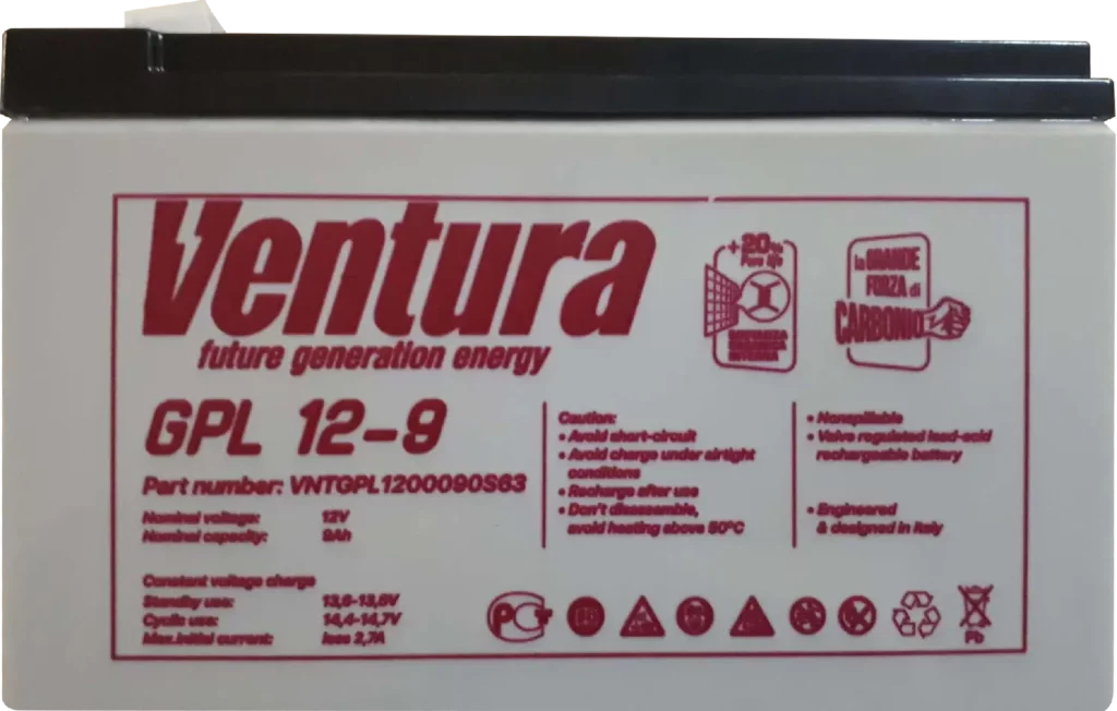 Аккумуляторная батарея VENTURA GP 12-9